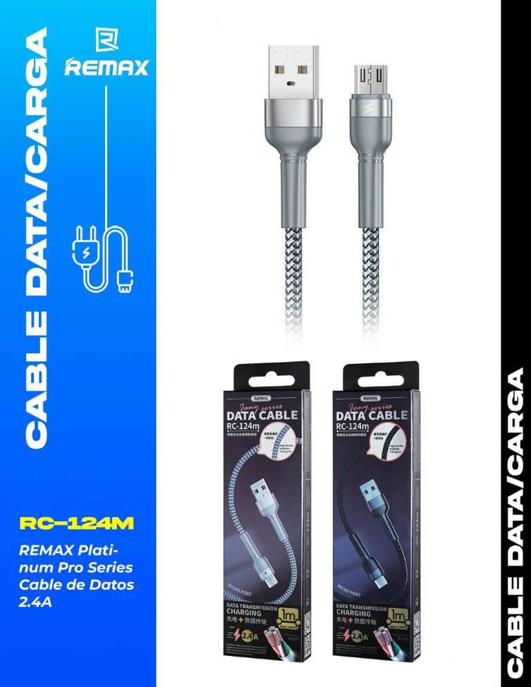 Remax Platinum Pro Series Cable de Datos 2.4A (A-Micro USB)