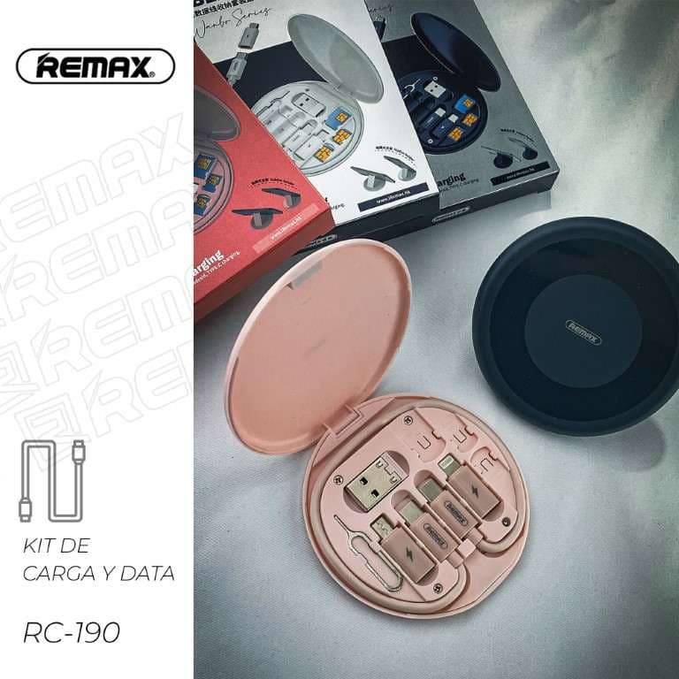 Remax Kit de Carga y Data