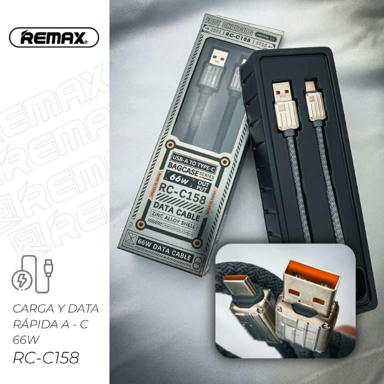 Remax Baggage Series Cable de Carga y Data Rápida 66W (A-C)